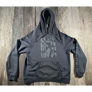 Taylor Swift Eras Tour Gray Black Hoodie XL Official Merch 2023-24 Dates